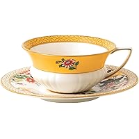 【正規輸入品】 ウェッジウッド ワンダーラスト プリムローズ ティーカップ&ソーサー 200ml