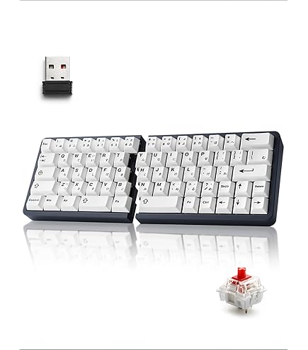 Amazon | MD770-PJPPDBBA1 Cherry MX 静音赤軸 有線 左右分離型