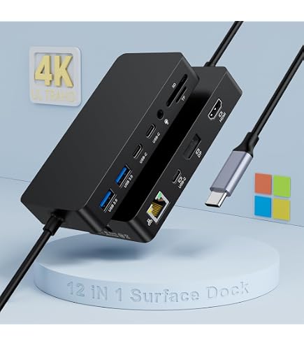 Amazon | Microsoft (マイクロソフト) Surface Dock 2 - ノート