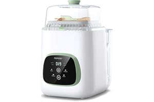 Momcozy KleanPal Pro 3-in-1 Baby Bottle Washer, Sterilizer and Dryer - All-in-One Cleaning Solution for Bottles, Pump Parts & Baby Essentials - Efficient Time-Saving Care