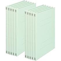 Amazon | プラス フラットファイル A4 タテ 樹脂製とじ具 10冊 ブルー