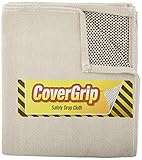 CoverGrip 35408 Quick Drop 8 Oz Canvas SAFETY Drop Cloth, 3.5' x 4' by CoverGrip