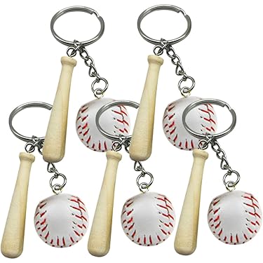 野球　キーホルダー 　24個セット Amazon.co.jp 最新リリース: キーホルダー(野球チーム・ファン