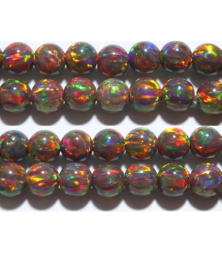 Amazon | HOBBIX 京都オパール 貫通穴タイプ 5mm 浅葱色 KO-19