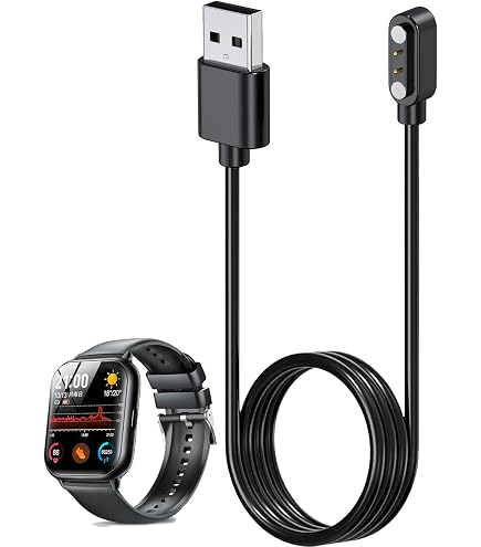 Amazon.co.jp: ‎MTDKA R8 対応 スマートウォッチ 充電ケーブル 充電器
