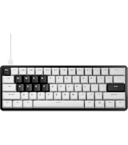 Amazon.co.jp: EverGlide Su68 ブラック ラピッドトリガーキーボード