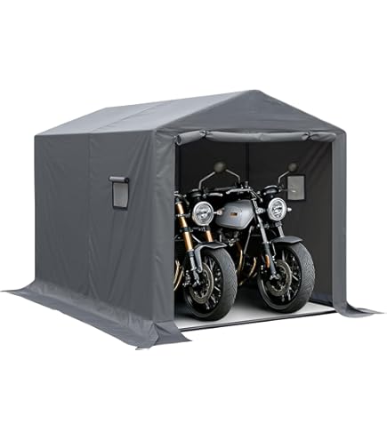 Amazon | ドッペルギャンガー バイクガレージ2500 ワイド【外寸:奥行き