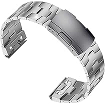 本日午前終了新品同様 GARMIN純正 22mm QuickFit チタンバンド 61QdB9sFfuL.jpg