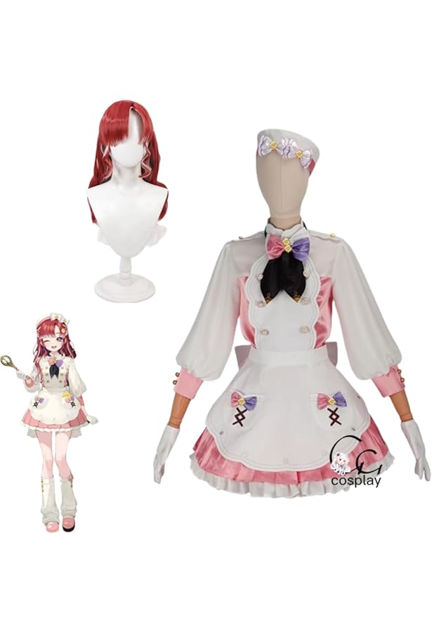 Amazon.co.jp: [BANBAS] Vtuber 早乙女ベリーコスプレ衣装