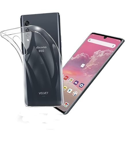 Amazon.co.jp: xiusiteli LG VELVET L-52A 用 ケース クリア