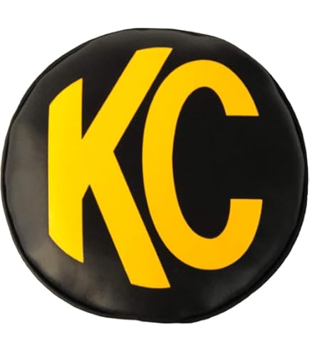 KC ライト　KC HiLiTES ブラックハードカバー　 イエロー KCロゴ Amazon | KC HiLiTES 5111 ブラックハードカバー イエロー KCロゴ PRO6