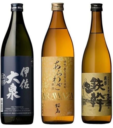 Amazon.co.jp: 有名 焼酎 ギフト 本格 芋焼酎 飲み比べセット 喜六