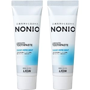 NONIO(ノニオ) [医薬部外品] ハミガキ クリアハーブミント 単品 130g×2個
