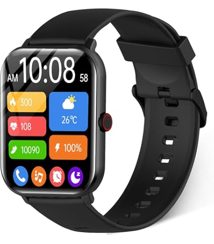 Amazon.co.jp: スマートウォッチ 【2025年革新モデル】1.9インチ大画面