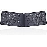 Perixx ぺリックス PERIBOARD-805EUS キーボード Bluetooth マルチデバイス対応 折りたたみ ワイヤレス 折りたたみ式 英語配列 【正規保証品】