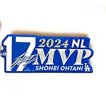 Amazon.co.jp: [MLB] 大谷翔平 MVP 記念 キーホルダー