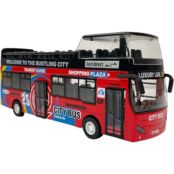 Open top bus toy Clearance