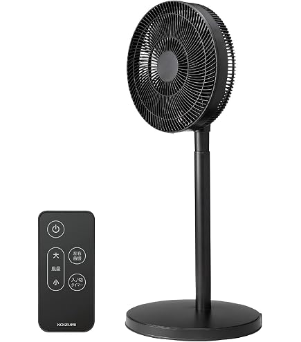 Amazon | コイズミファニテック 扇風機 DCモーター リモコン付き 風量8