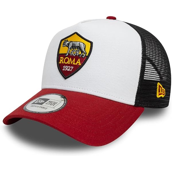 Amazon | AC Milan Herren New Era キャップ バイザー付き, レッド