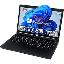 Amazon.co.jp: 【整備済み品】 富士通 ノートパソコン FMV