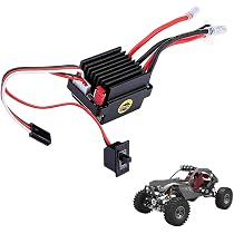Amazon | ラジコン esc アンプ 320A ブラシ ESC 6-12V 電圧対応 5.6V