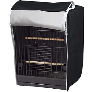 鳥ケージカバー 鳥かごカバー 防寒 防音 防風 ジッパー付き