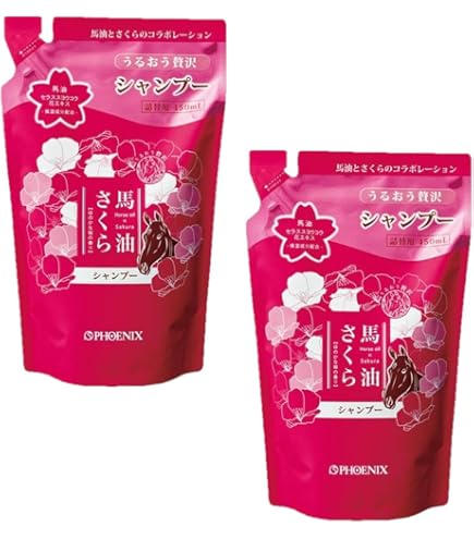 Amazon.co.jp: 馬油さくら シャンプー 500mL : ビューティー
