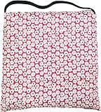 【前から取り出し】ピンク×お花柄　幼稚園 座布団 座布団ケース 座布団カバー(子ども用・防災頭巾入れ兼用)