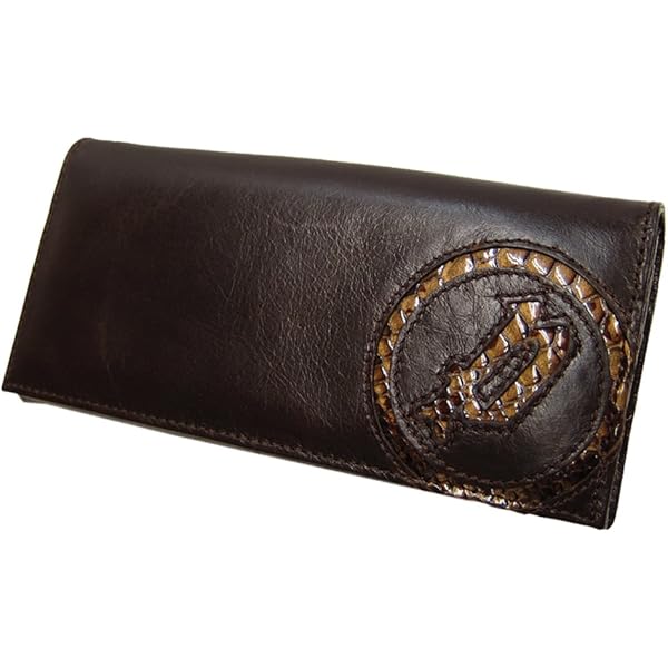 Amazon.co.jp: [ポリス] 長財布 ヌメ革 L字ファスナー 財布 CIRCUIT