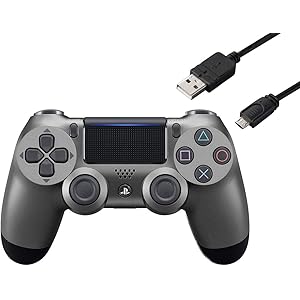 【純正品】ワイヤレスコントローラー (DUALSHOCK 4) スチール・ブラック CUH-ZCT2J21【Amazon…