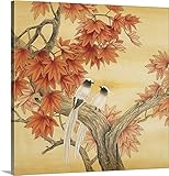 Urban Collectionプレミアムシックラップキャンバス壁アート印刷題名Love Birds I 24" x 24" 1128010_24_24x24_none