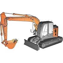 ハセガワ 1/35 日立 ZAXIS135US 油圧ショベル プラモデル