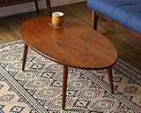 岩附 テーブル ローテーブル 木製 おしゃれ 北欧 90cm 丸 IW-202BR