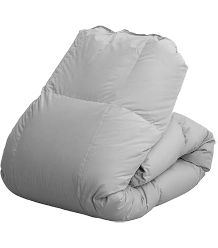 Amazon｜MUJI 無印良品 防ダニ羽毛掛ふとん 白 クィーンサイズ 210