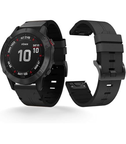 Amazon.co.jp: [YAJOJO] Garmin(ガーミン) 26mm 対応 バンド 本革 革