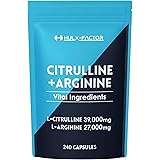 ハルクファクター シトルリン アルギニン 66000mg サプリ 亜鉛 マカ 厳選12種 240粒 国産