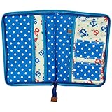 オールシーズン CHILD CHAMP(チャイルド チャンプ) 帆布生地総柄母子手帳ケース L/オフシロ NO.C-86142908