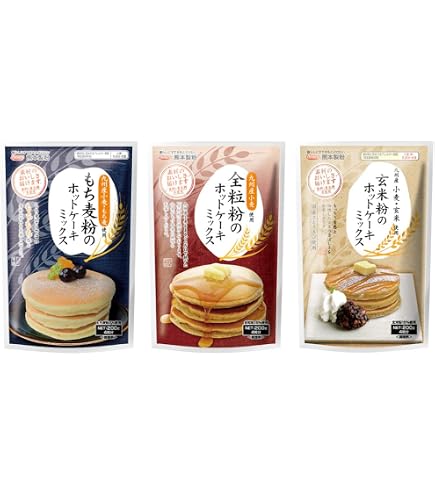 Amazon.co.jp: 波里 玄米パンケーキミックス 200g×12袋 糖質30%オフ