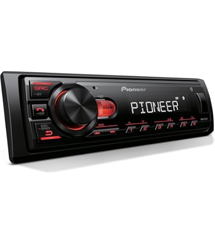 PioneerカーオーディオDEH-PO1 Pioneer Carrozzeria DEH-P01 1DIN Car Audio CD Player w/Amp Working
