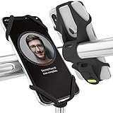 Bone Bike Tie 2 自転車 スマホ ホルダー 全シリコン製 超軽量 脱着簡単 脱落防止 4-6.5インチのスマホに対応 iPhone 11 Pro Max XS XR X 8 7 6S Plus Xperia ZX3 Galaxy S10