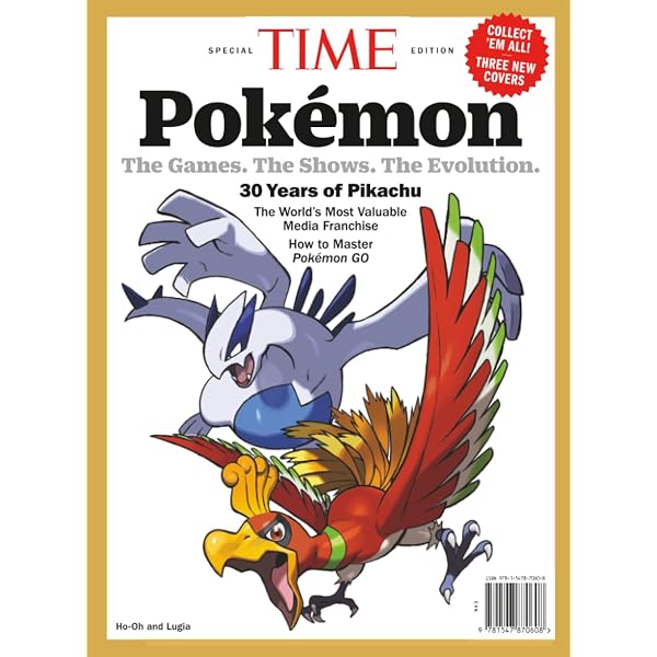 Time Pokemon Magazine Year 2025 (Covers Vary) - Wall Periodicals