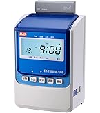 Amazon | マックス 電子タイムレコーダー 電波時計付き ER-110SUW