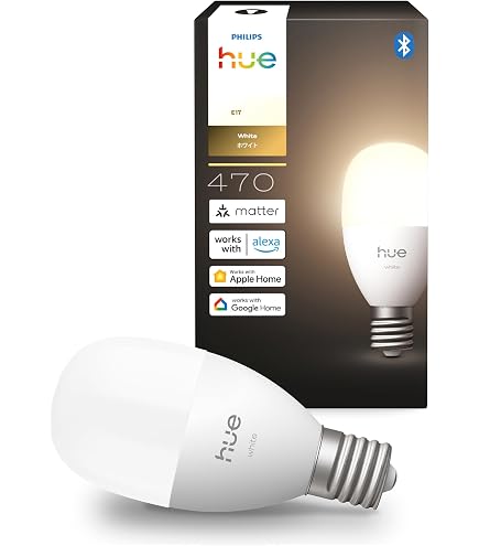 Amazon | フィリップスヒュー(Philips Hue) スマート電球 E17 40W相当
