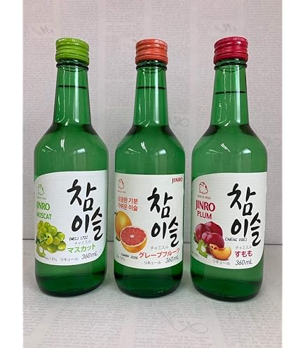 Amazon.co.jp: チャミスル 韓国焼酎 【360ml×3本】 : 食品・飲料・お酒