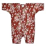 祭すみたや ロンパース 葉桜(エンジ) 0号サイズ