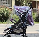 ベビーカー用　レインカバー　両対面式ベビーカーカバー　　防水　防塵　防風　汎用型 (サイズ-1)