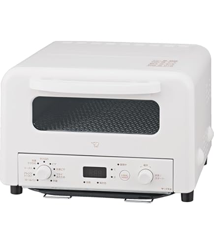 BRUNO ブルーノ 人気 スチーム機能 温度調節 ホワイト　BOE067 Amazon | BRUNO トースター 4枚 人気 スチーム機能 温度調節 タイマー