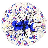 Play&Go Children Designer Play Mat and Toy Organizer Storage 55 Bag - Superhero by Play&Go