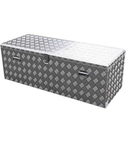 Amazon.co.jp: アルミ製 トラック 荷台用 収納箱 鍵付(ツールボックス
