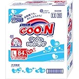 グーン やわらかフィットパンツ Lサイズ 女の子 42枚入×2個(84枚)